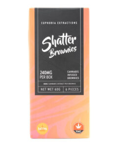 Sativa 240mg Shatter Brownies (Euphoria Extractions)