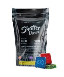 EUPHORIA EXTRACTIONS - 3000MG THC SHATTER CHEWS