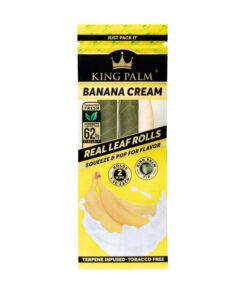 King Palm Banana Cream wrap  - Holds 1.5 grams