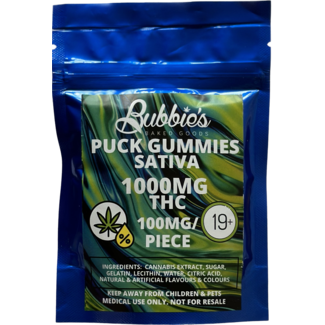 Indica Bubbies Gummy Pucks